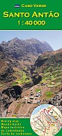 hiking map Santo Antão 1:40000 4. edition 2024