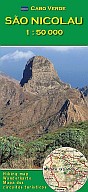 Hiking map São Nicolau 1:50000 1. edition 2015